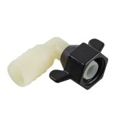 Фитинг Shurflo угловой резьба-«елочка» 1/2”-14 NPT(F)x3/4”