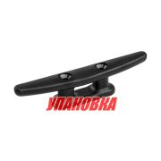 Утка швартовая 6, пластиковая, черная (упаковка из 40 шт.)