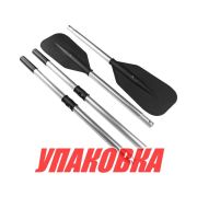 Весло 152 см черное (комплект из двух весел) (упаковка из 6 шт.)