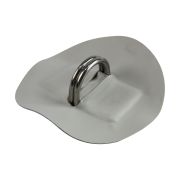 Кольцо D-образное двойное, малое, с серой накладкой