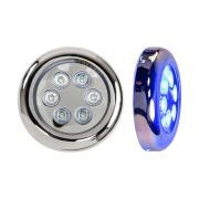 Подводный огонь IH6BP, голубой свет, 4.1w, Marine Rocket