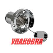 Горловина заливная для бензина с грязеотводом хромир. сталь (упаковка из 20 шт.)