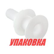 Разъем водосброса пластиковый под шланг 18 мм (упаковка из 30 шт.)