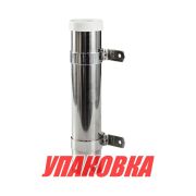 Держатель спиннинга нержавеющий, крепление к борту (упаковка из 8 шт.)