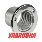 Горловина выхода канала, нержавеющая сталь (упаковка из 6 шт.)