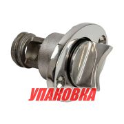 Шпигат нержавеющий с резьбовой пробкой (упаковка из 4 шт.)