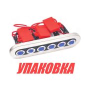 Панель бортового питания, 6 кнопок, Marine Rocket (упаковка из 2 шт.)