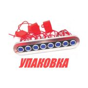 Панель бортового питания, 8 кнопок, Marine Rocket (упаковка из 6 шт.)