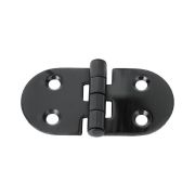 Петля 40х74 мм, цвет черный