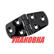 Петля 76х38 мм (3«X1-1/2»), цвет черный (упаковка из 10 шт.)