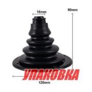 Уплотнитель для тросов управления черный, D120 мм, Marine Rocket (упаковка из 20 шт.)