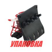 Панель бортового питания 4 переключателя, индикация (упаковка из 6 шт.)